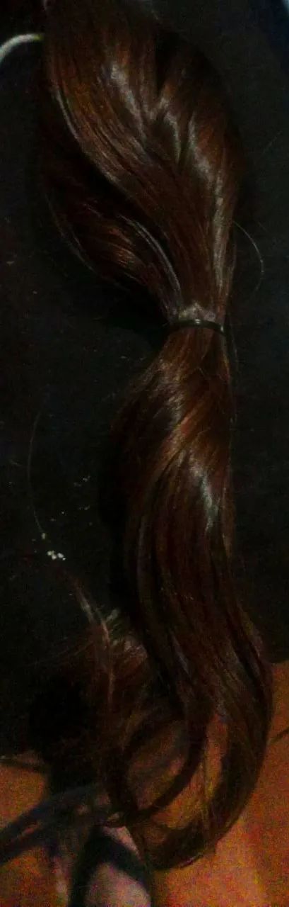 Cabelo humano virgem loiro escuro  - Foto 2