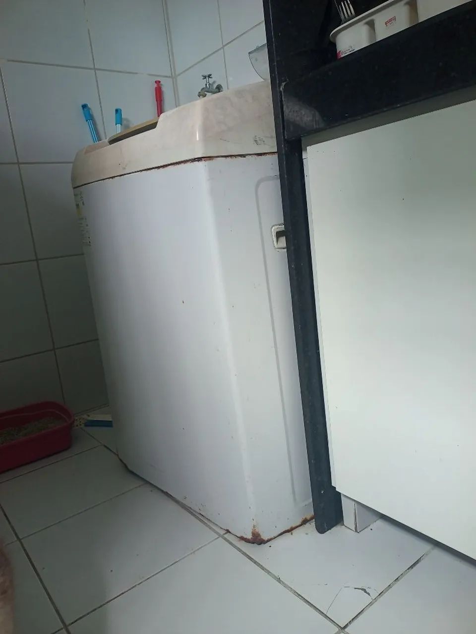 Máquina de lavar roupa - Marca: Brastemp ( com defeito)  - Foto 4