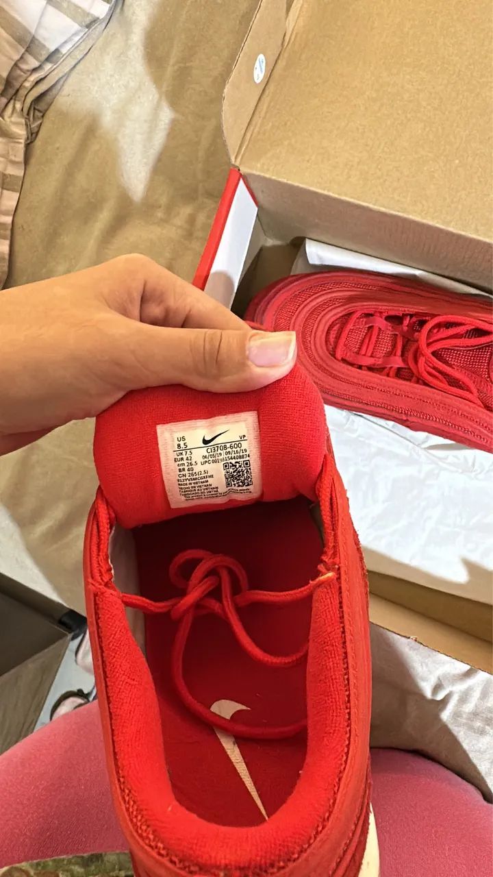 Air max 97 vermelho - Foto 3