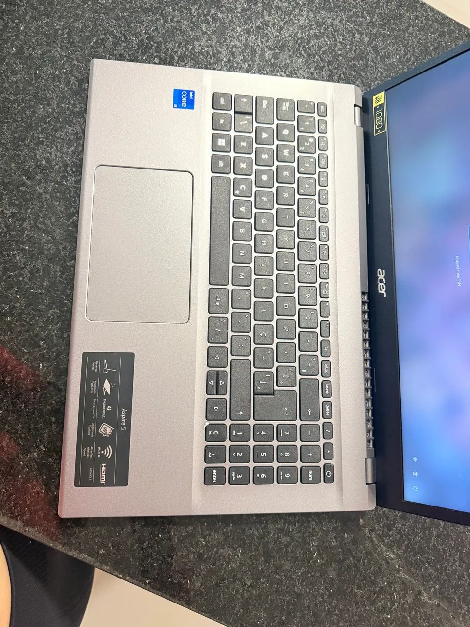 Notebook Acer Aspire 5 Intel Core I5 - 12450H 8GB RAM 256GB SSD Windows 11 - Foto 3