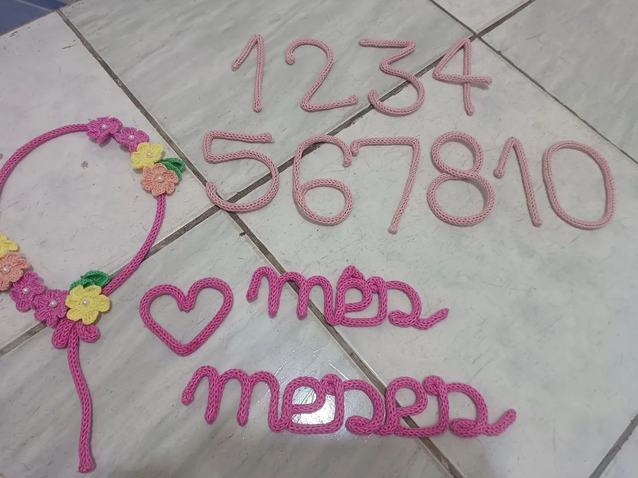 Kit mesversario menina