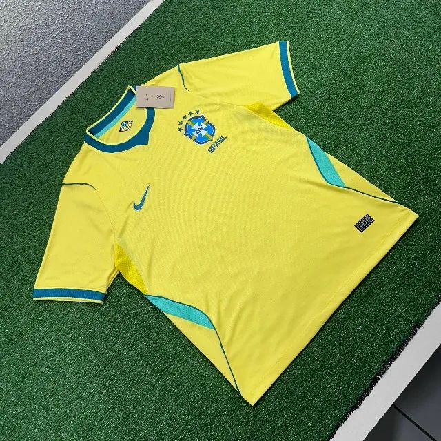 Camisa do Brasil Amarela - Torcedor - Foto 2