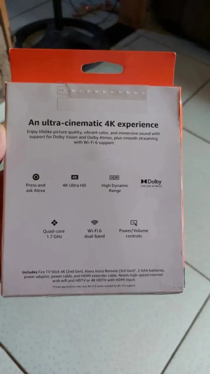Amazon Fire Stick 4K 2 geração (NOVO) - Foto 2