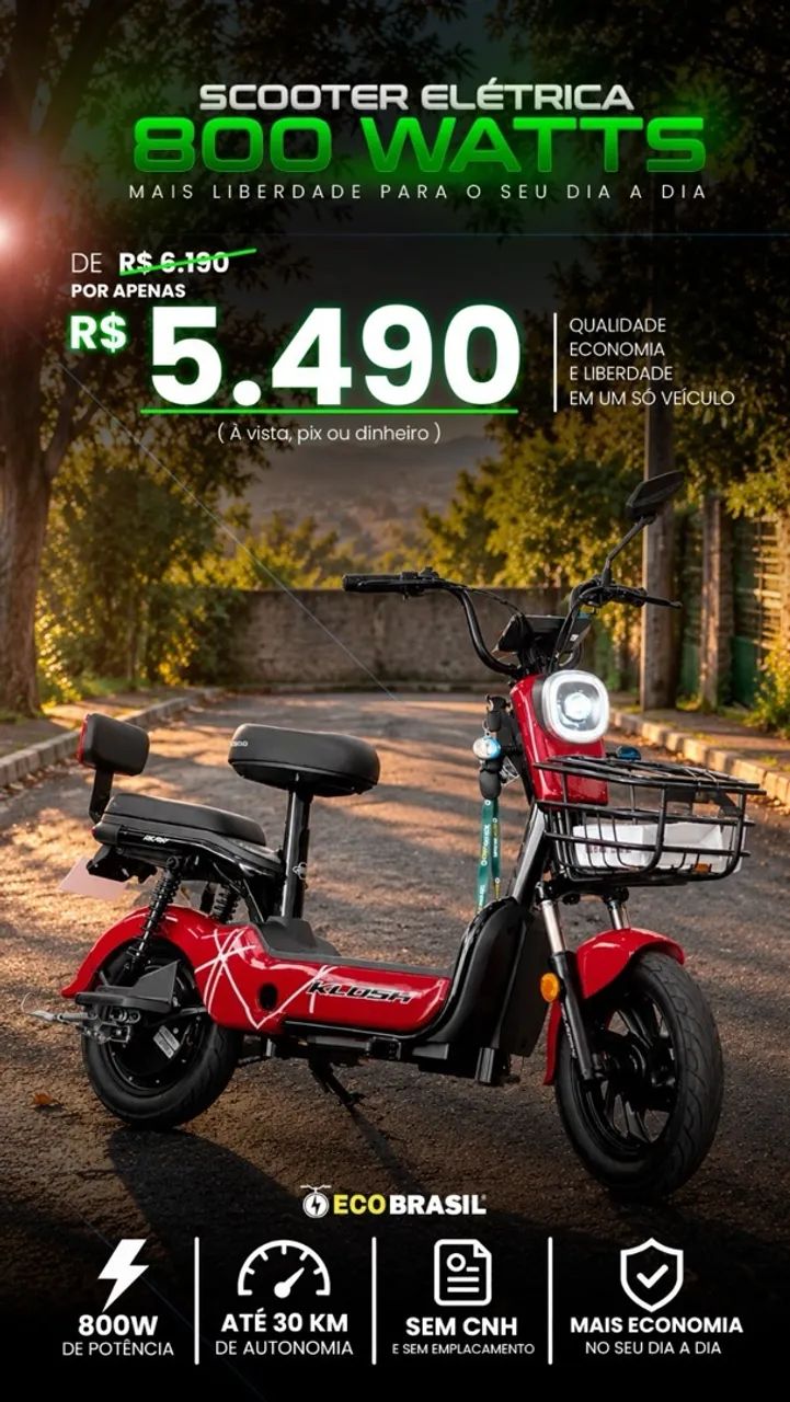 Scooter elétrica 
