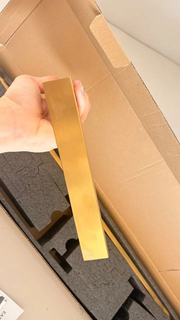 Toalheiro dourado  - Foto 2
