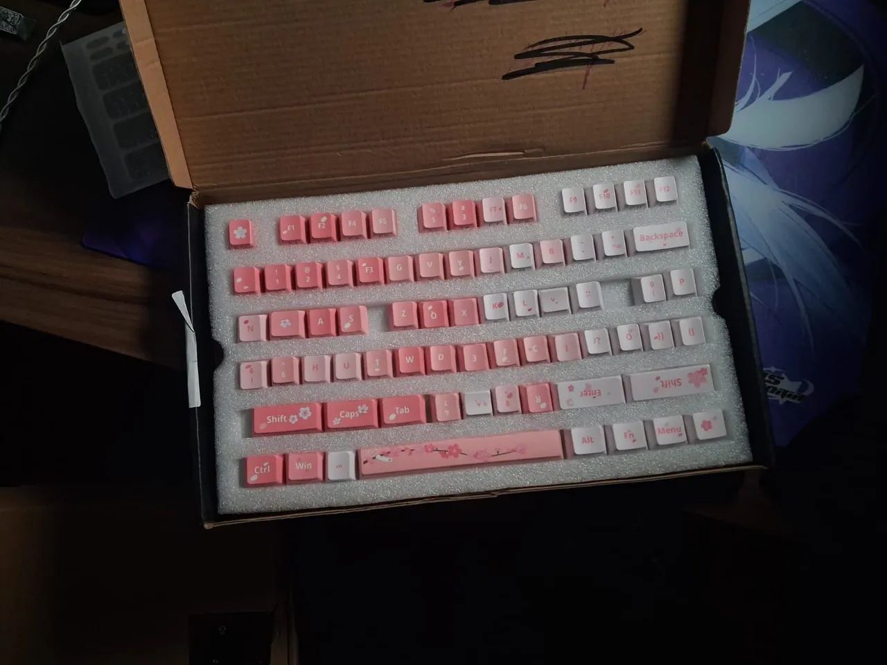 Keycaps Rosa Sakura