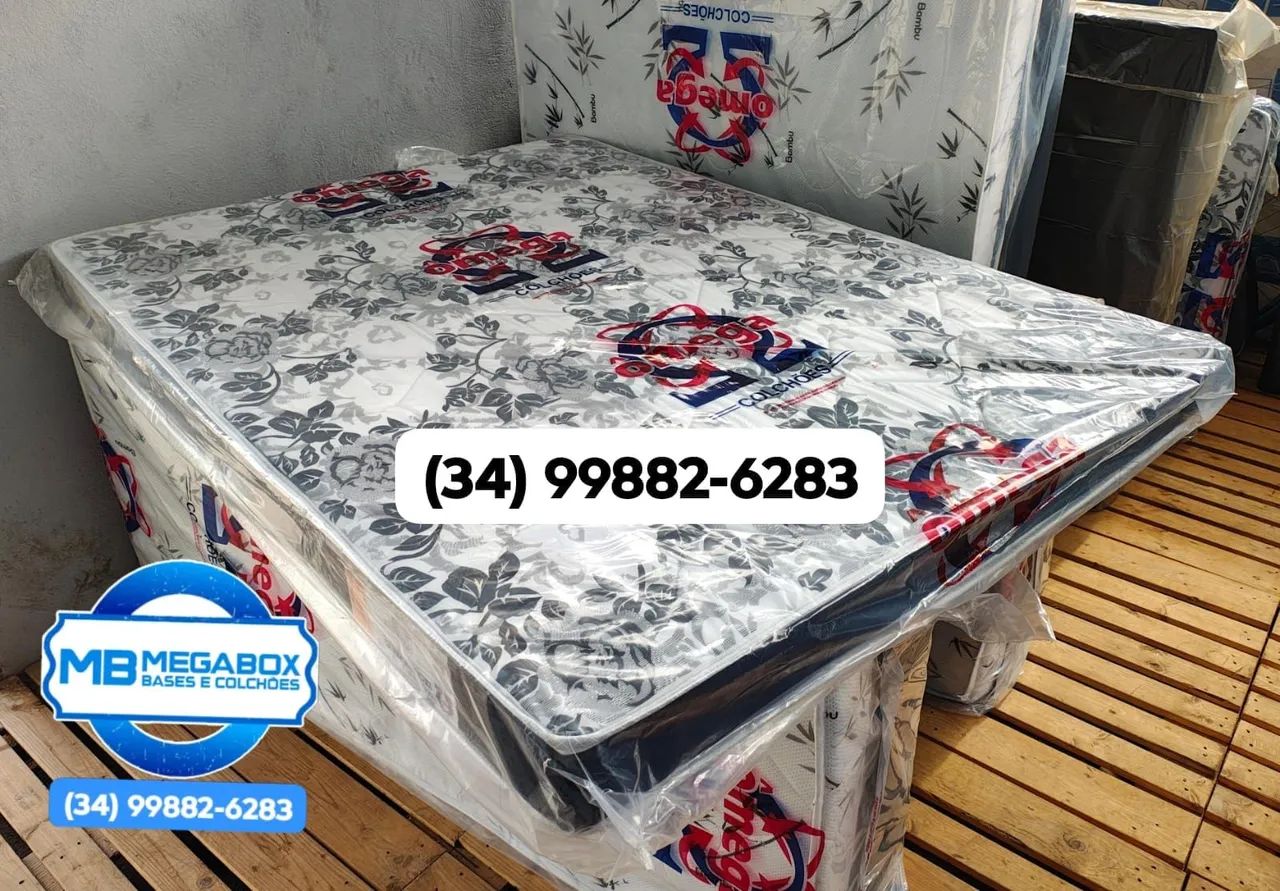 Colchão Casal D33 Novo com Entrega Grátis 