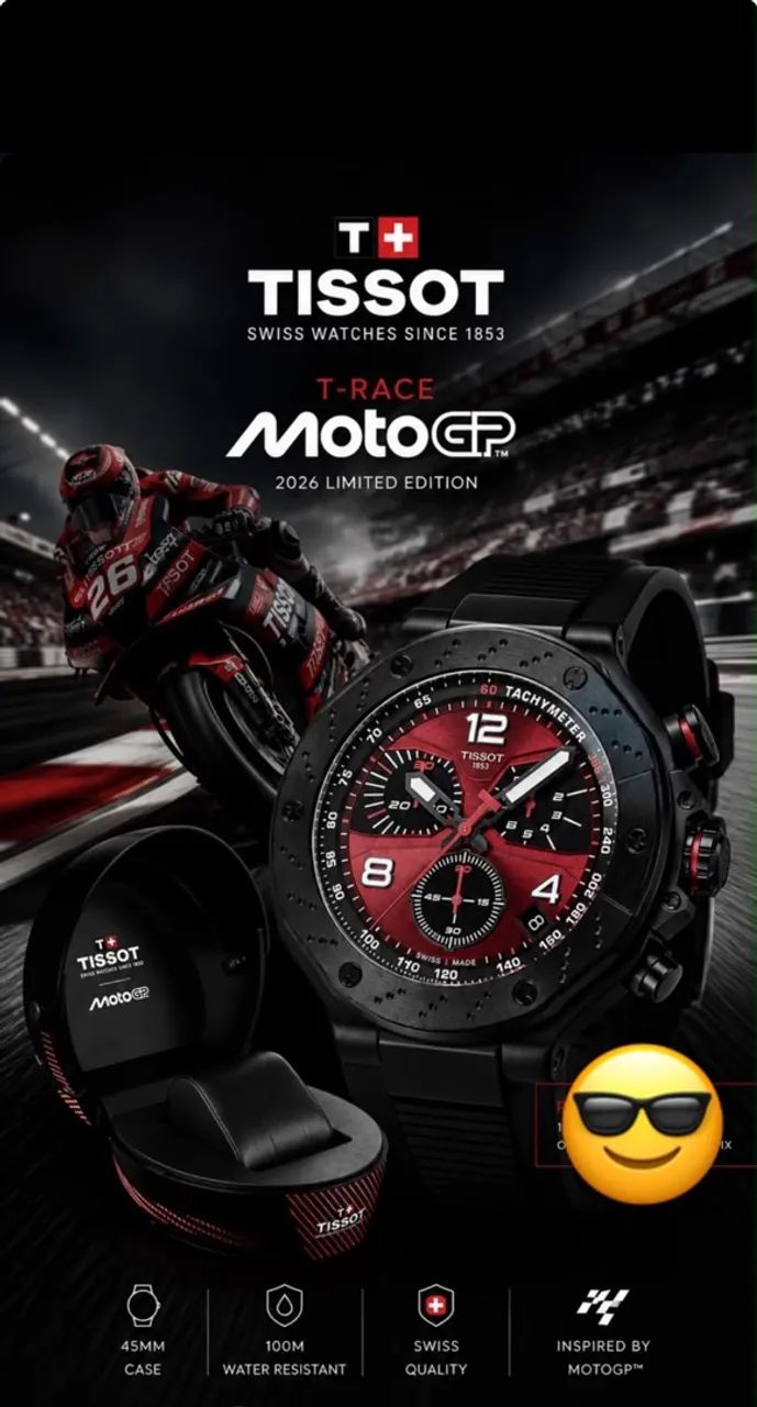 Relógio tissot moto GP 2026 - Foto 2