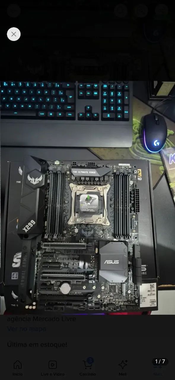 Placa mãe Asus x299 Mark 2
