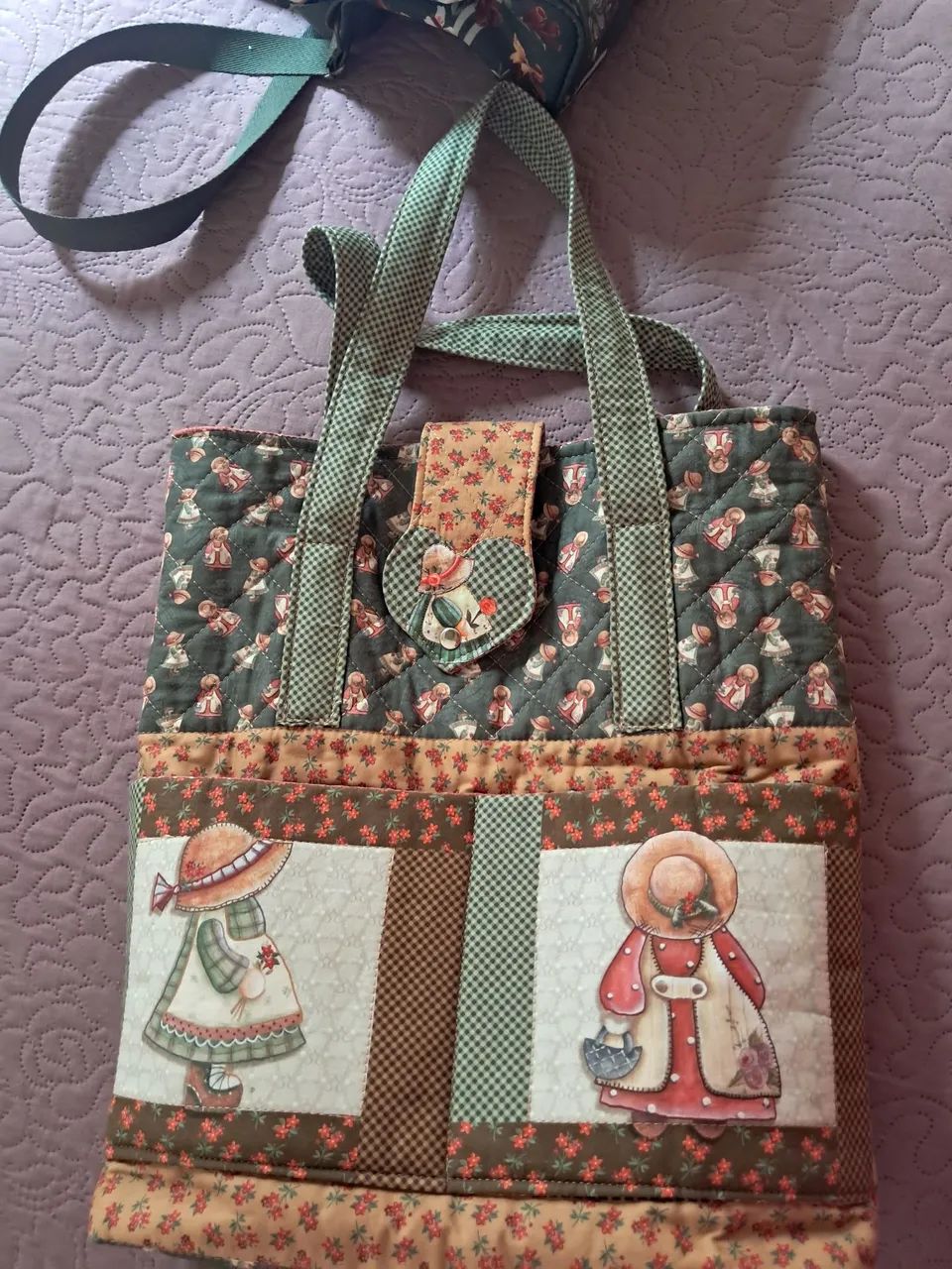 Desapego bolsa e bolsa térmica natura - Foto 3