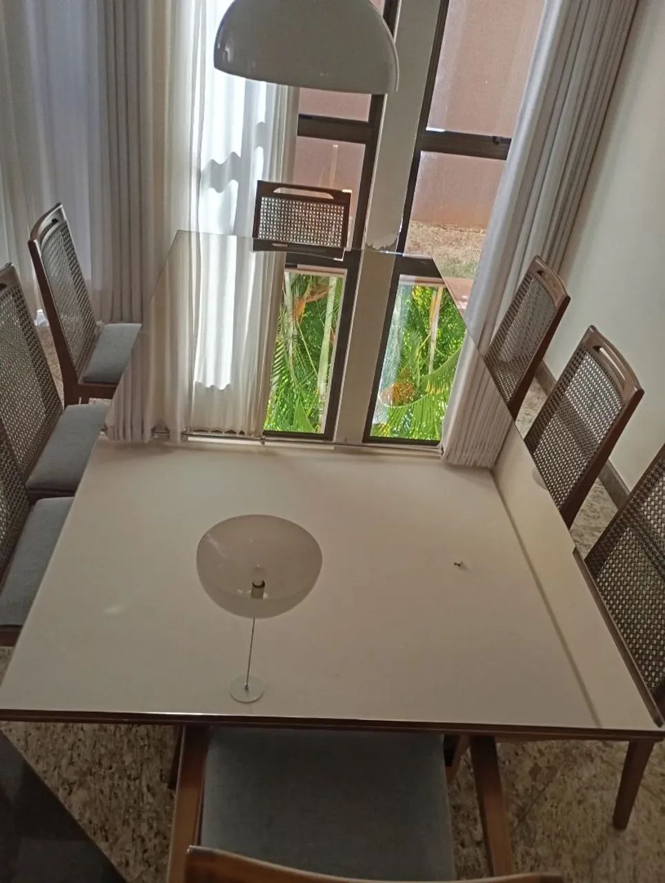 Mesa Grande Espelhada com 8 cadeiras  - Foto 3