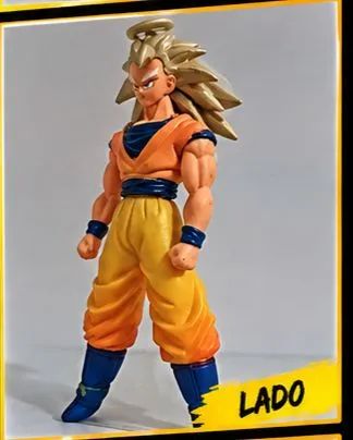 Boneco action figure do Goku Ssj 3 - Foto 3