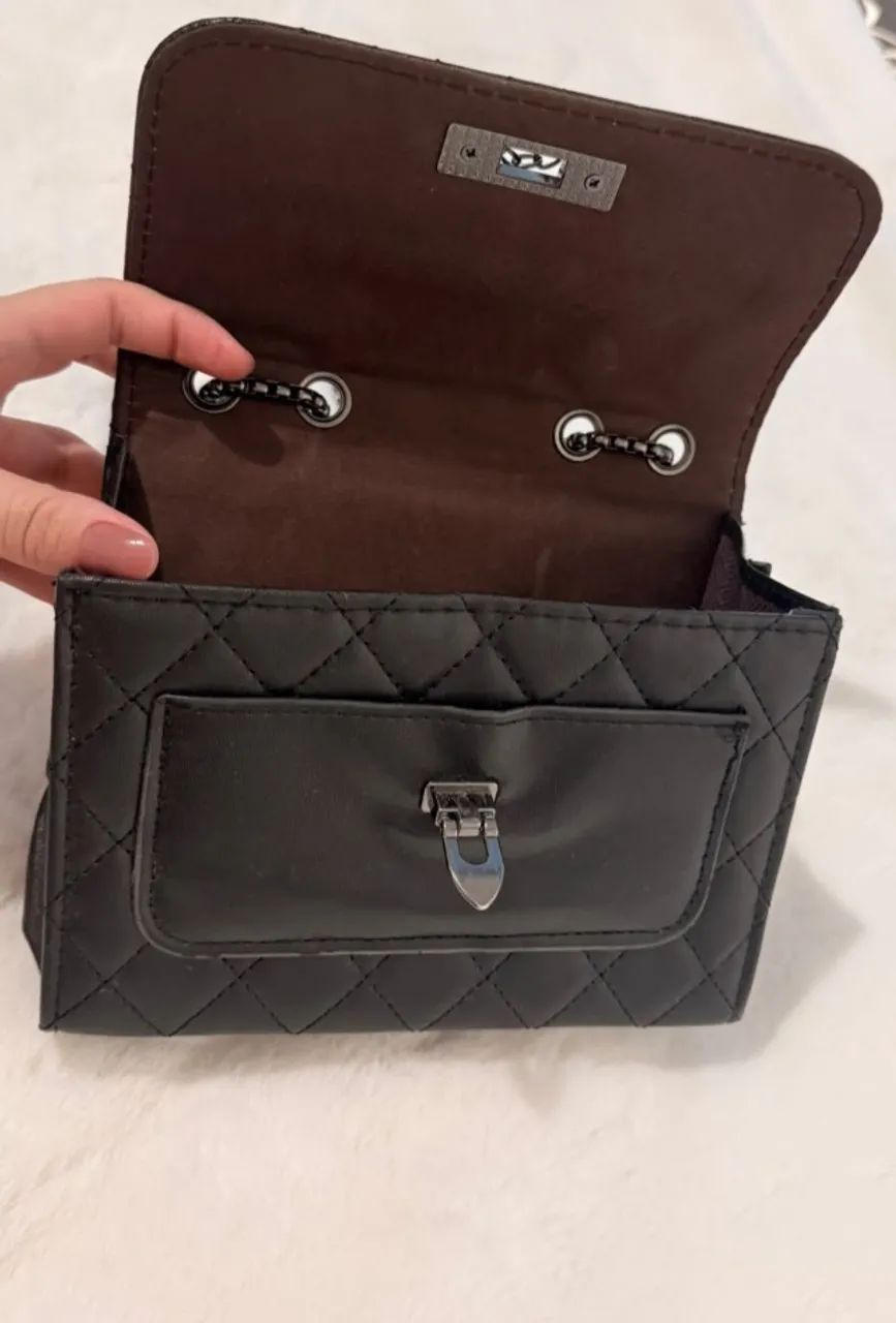 BOLSA FEMININA 2 FORMAS DE USAR - Foto 2
