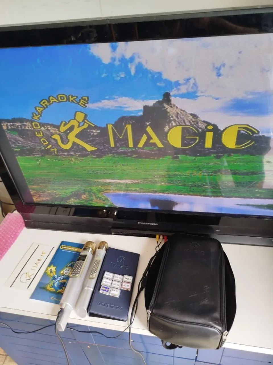 Videokaraokê Portátil Magic Sing - Foto 4