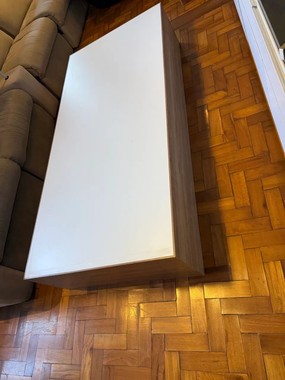 Box de cama solteiro em MDF - moderno e resistente (187x87x35)   - Foto 4