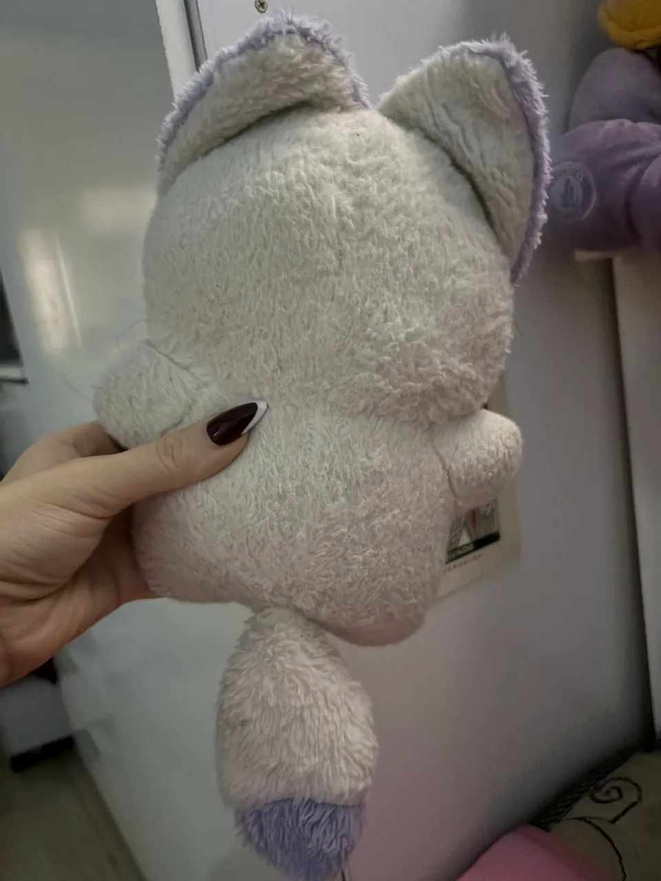 Pelúcia rosa e roxa  - Foto 2