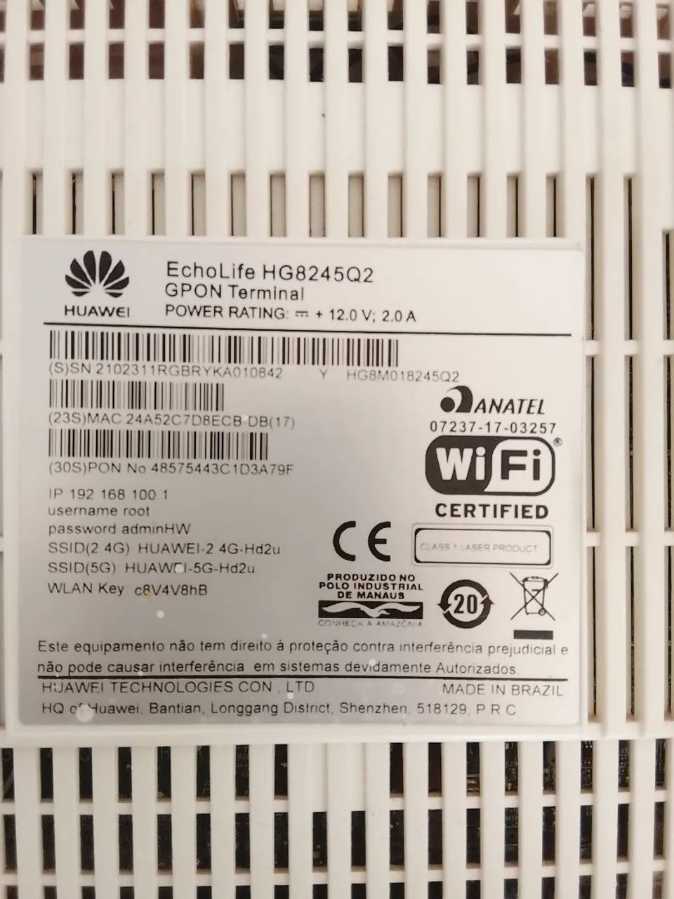 Modem Huawei fibra óptica  - Foto 3