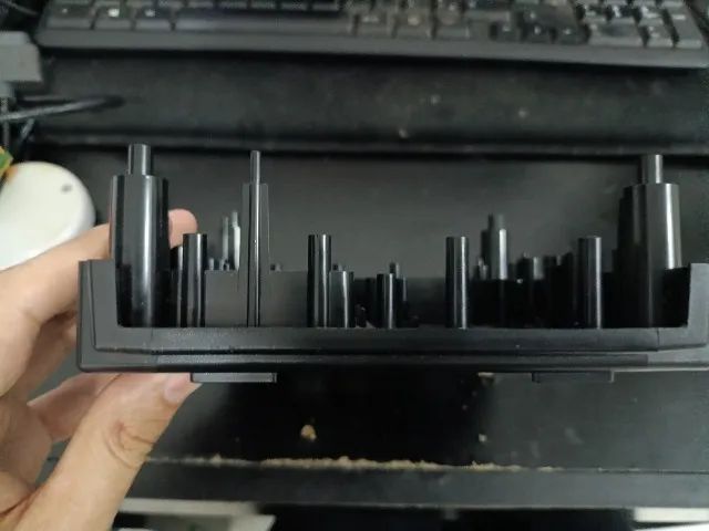Parte Inferior GameCube (Preto Jet) Original - Foto 4