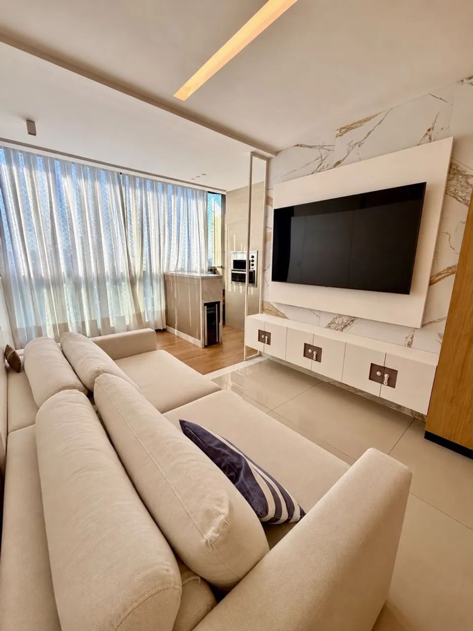 Apartamento de 3 suítes na Enseada do Suá  - Foto 3