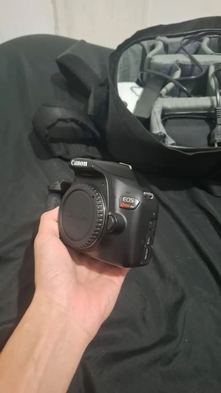 Camera t6 (aceito troca) - Foto 2
