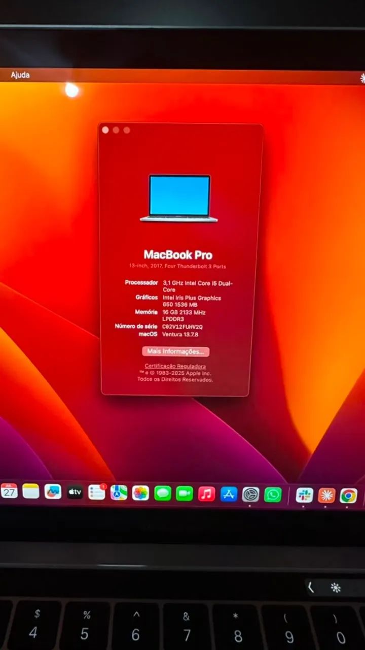 MacBook Pro 2017 - 16gb RAM - Foto 3