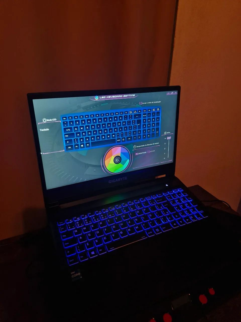 Notebook Gigabyte RTX 3060 32gb de ram  - Foto 2