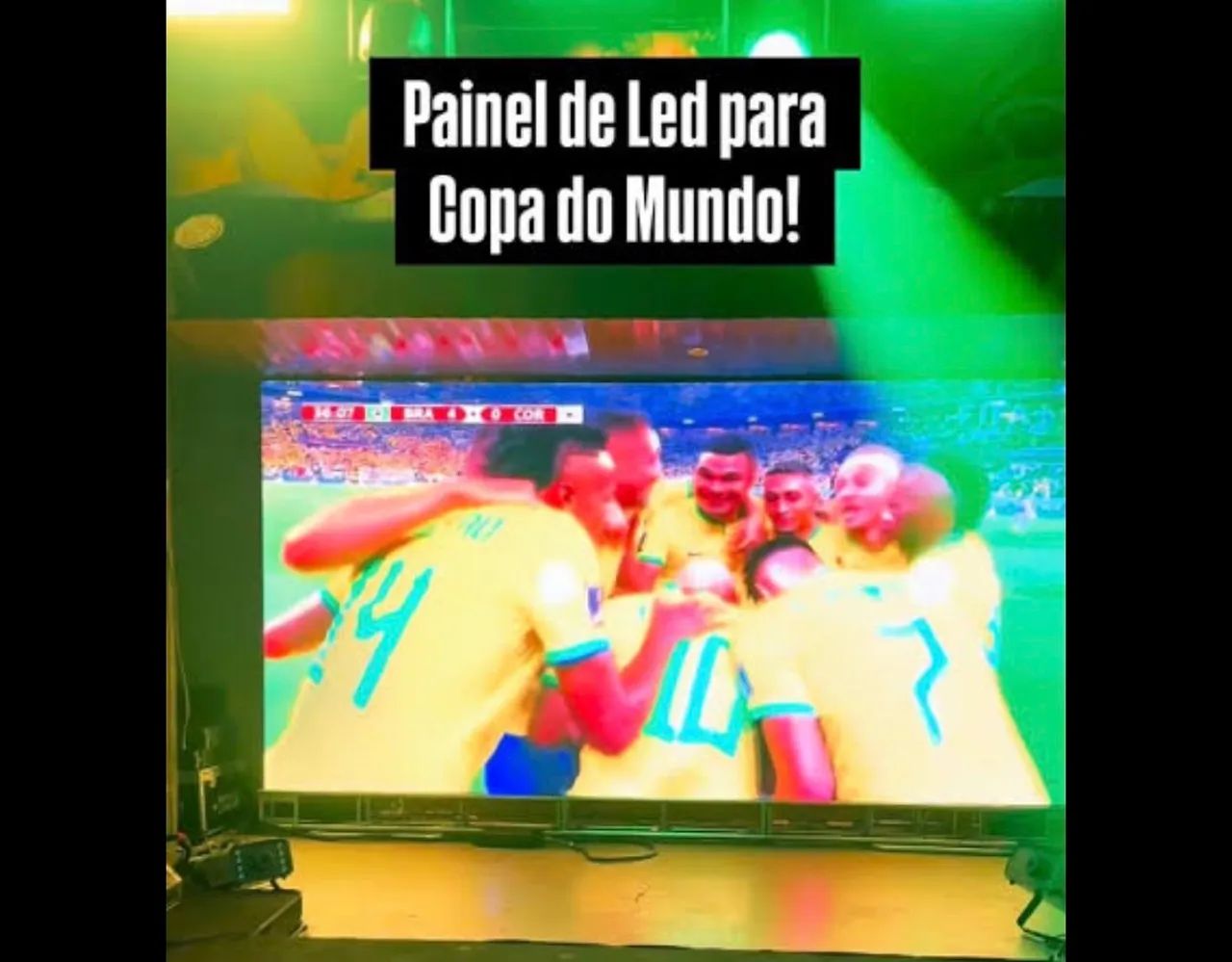 ALUGUEL TELAO PAINEL LED COPA EVENTOS - Foto 2