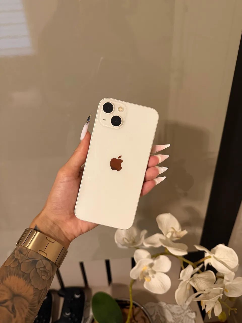 iPhone 13 128GB Branco IMPECÁVEL 