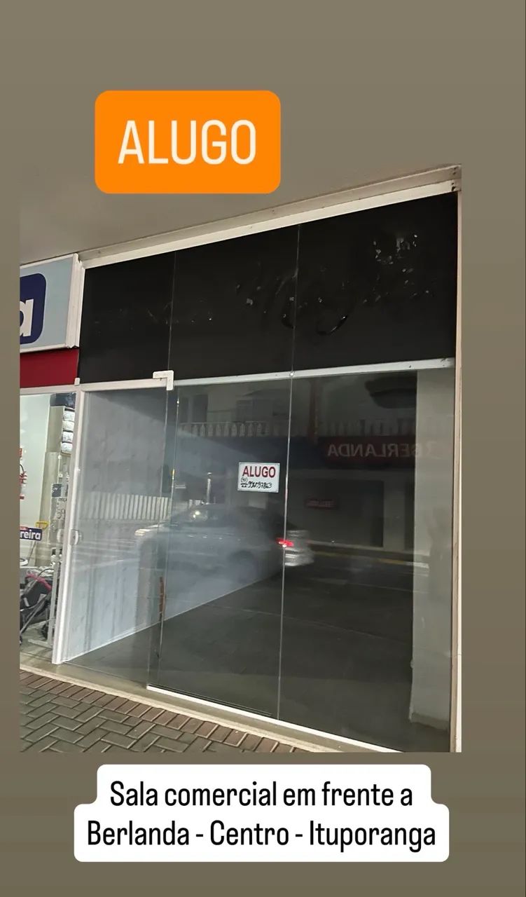 Aluguel de sala comercial 