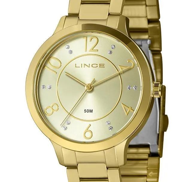 Relógio Lince Dourado - DESCONTO!
