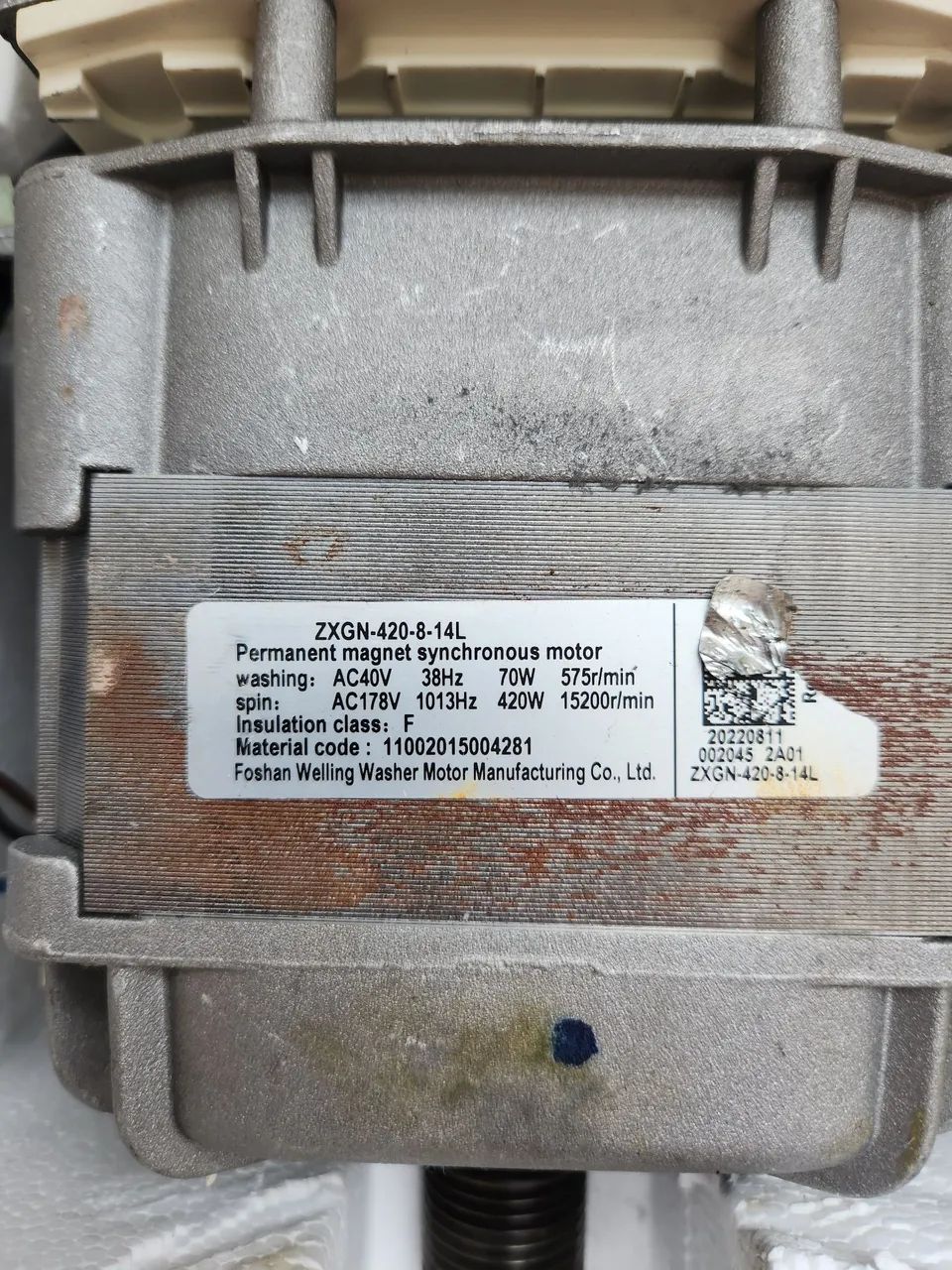 Motor Lava e Seca Inverter Midea  - Foto 2