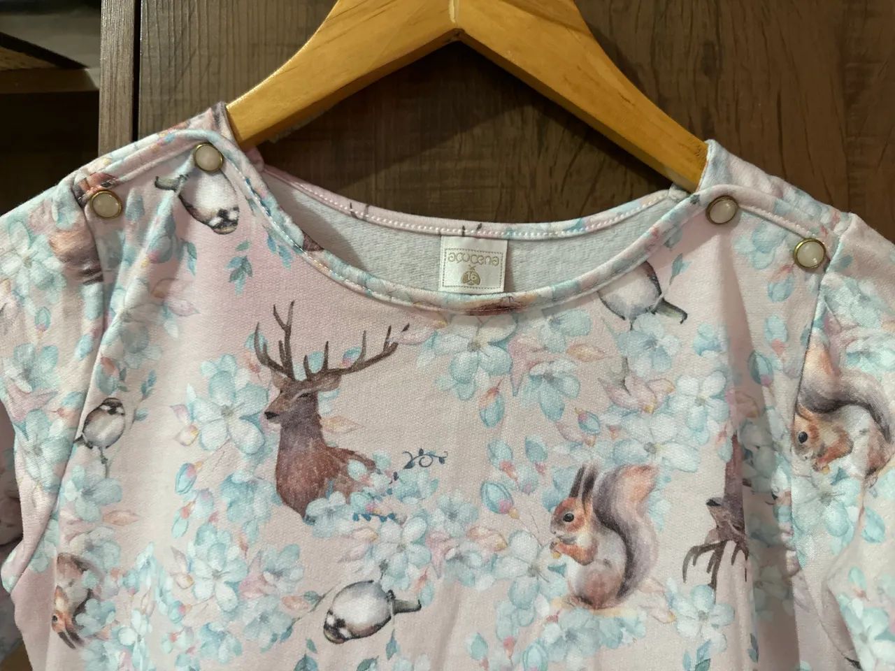 Vestido infantil, TAM. 16, novo. - Foto 3