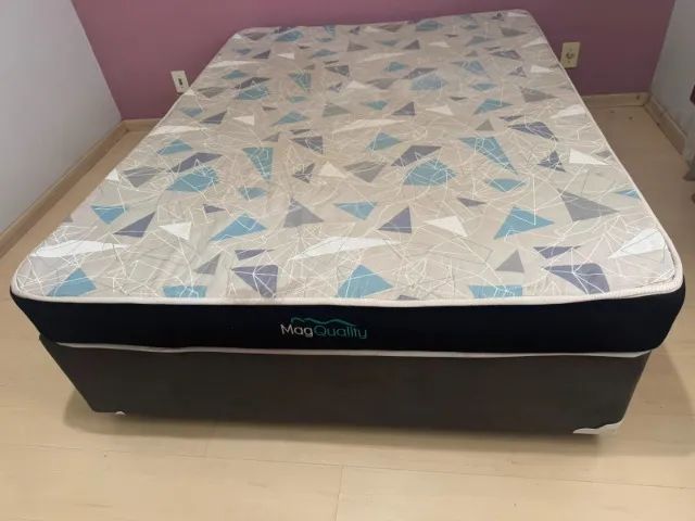 Cama Box Casal - Ótimo Estado - Foto 3
