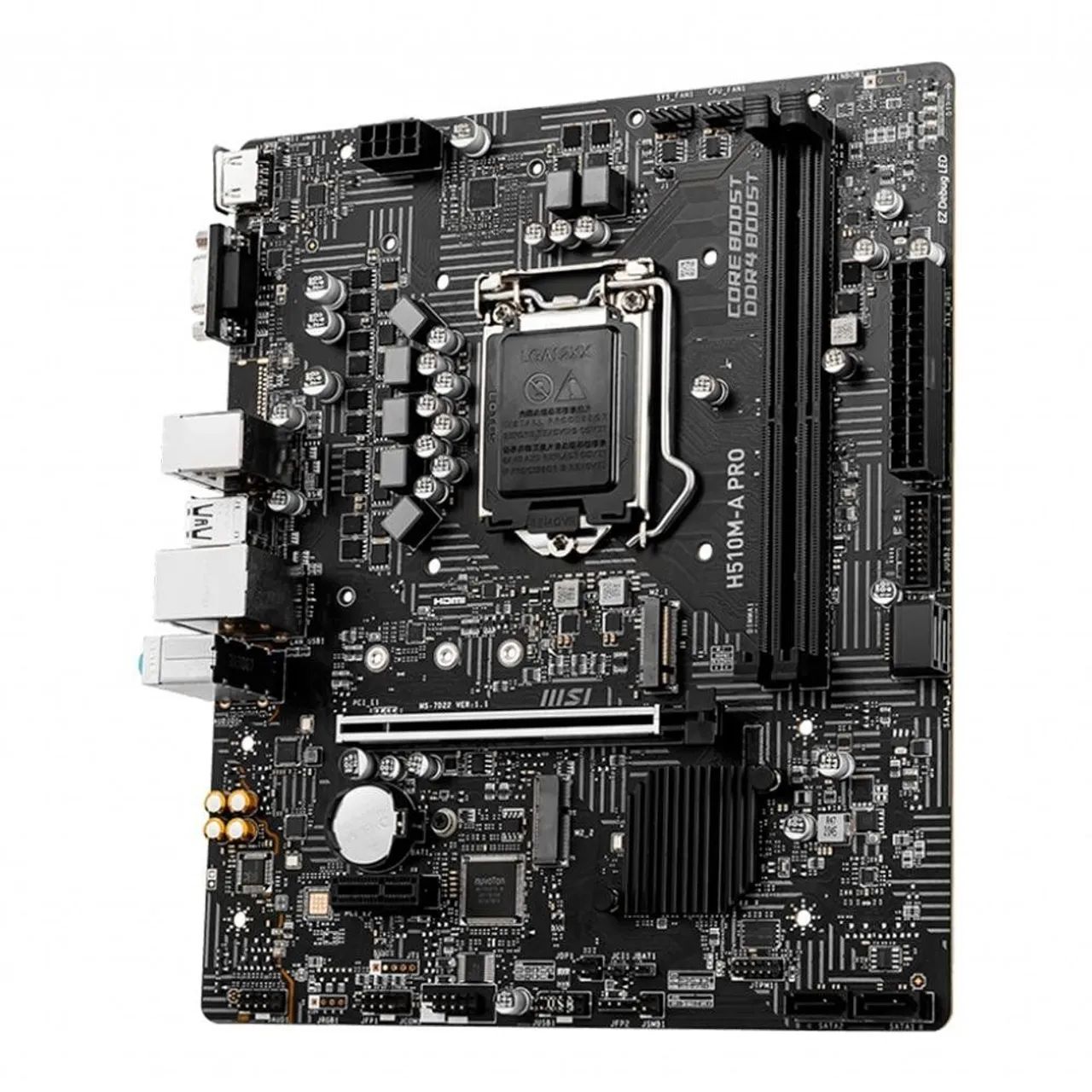 Kit Placa-Mãe MSI H510M-A PRO + Intel Core i3-10105+coolerbox - Foto 2