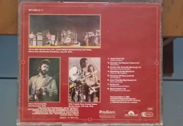 Dois cds do Eric Clapton (um duplo)  - Foto 3
