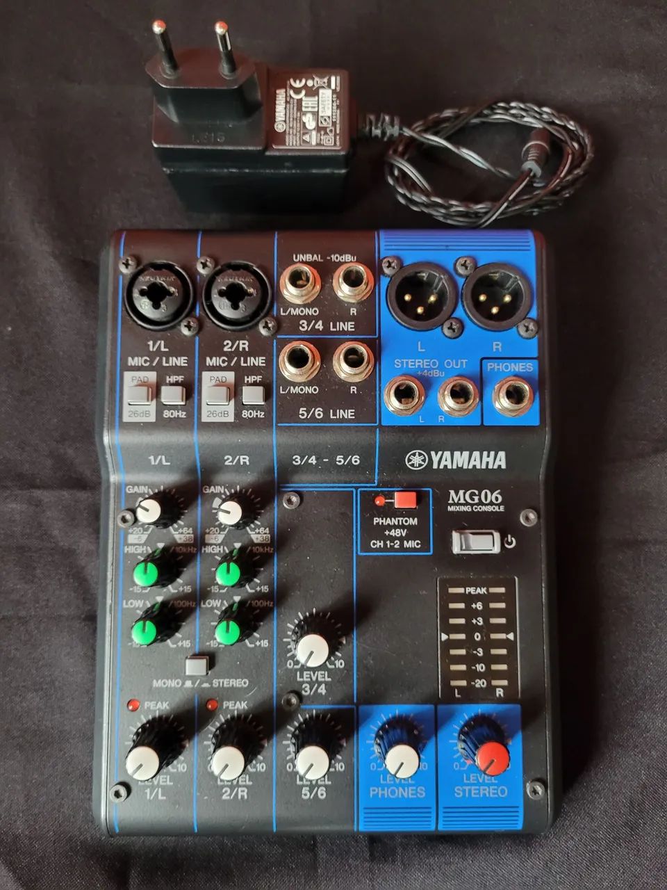 Mesa yamaha MG-06 IMPECÁVEL  - Foto 2