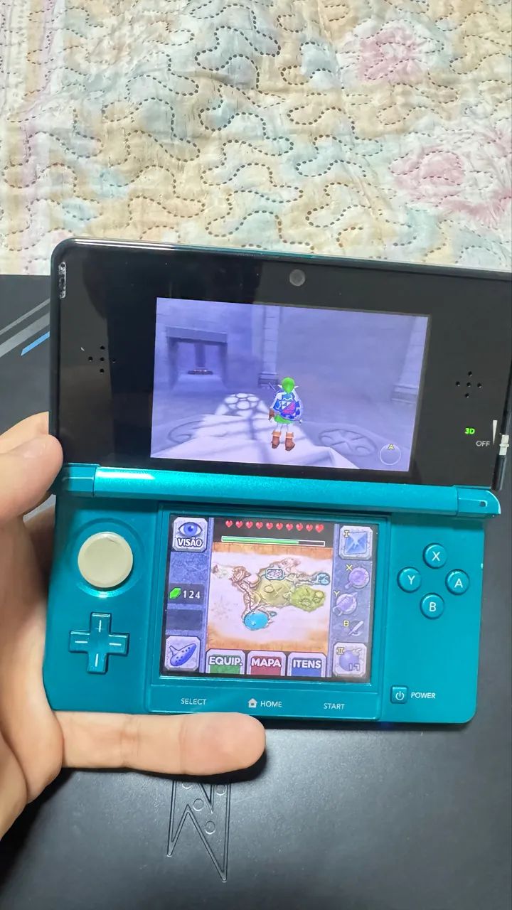 Nintendo 3DS Aqua Blue - Foto 5