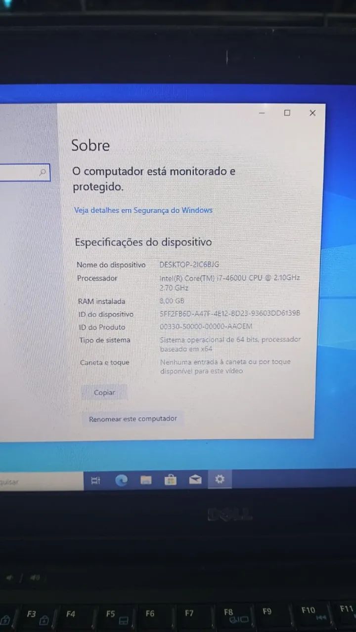 notebook dell core i7 excelente - Foto 3
