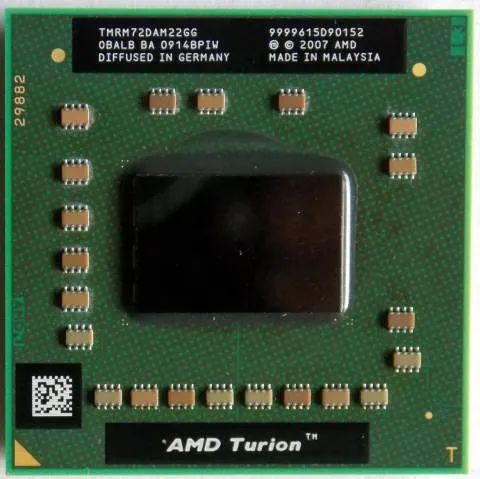 Processador AMD TURION 64 X2 Notebook 02 Núcleos & 02 Threads - Foto 2