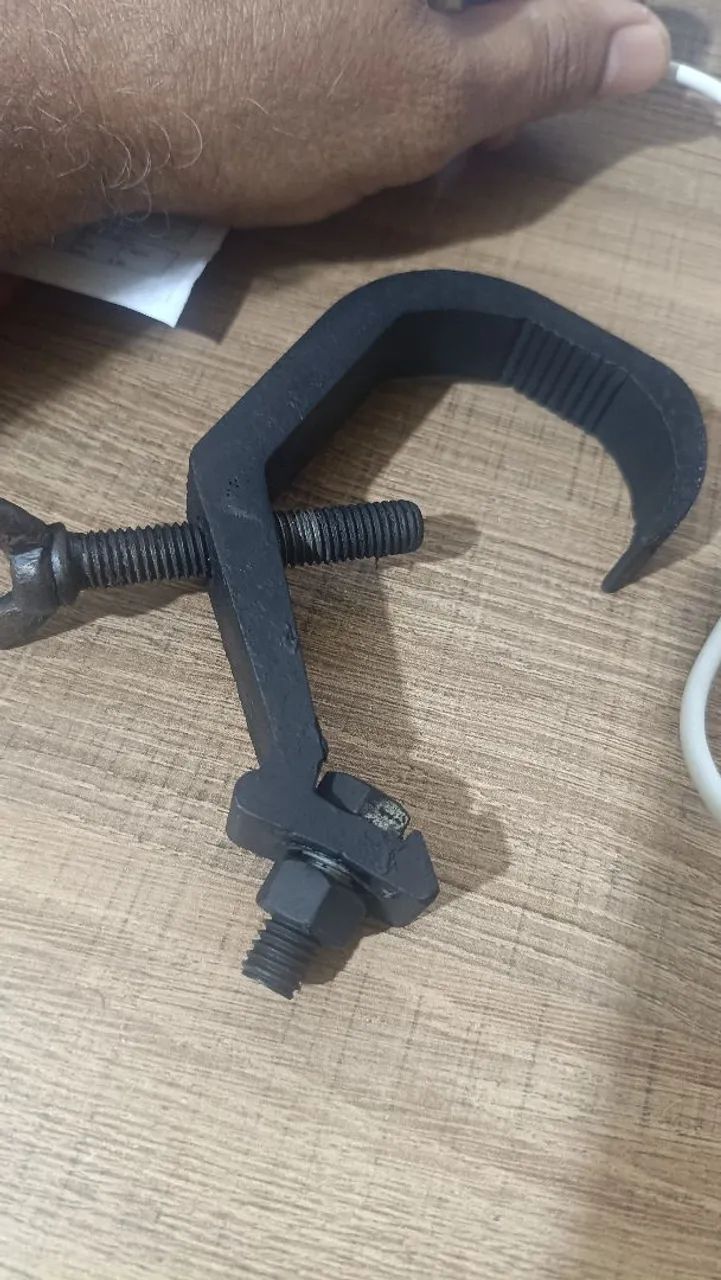 Garra de alumínio para iluminação 