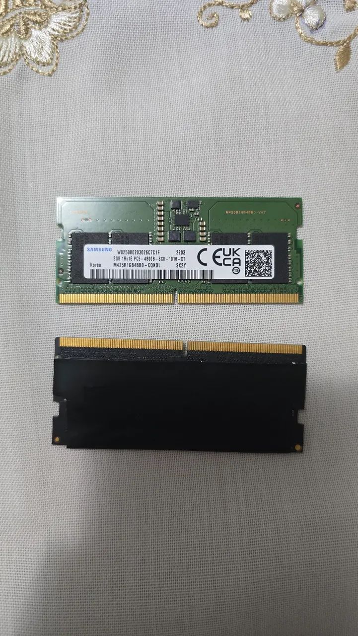 RAM DDR5 Notebook - Adata e Samsung