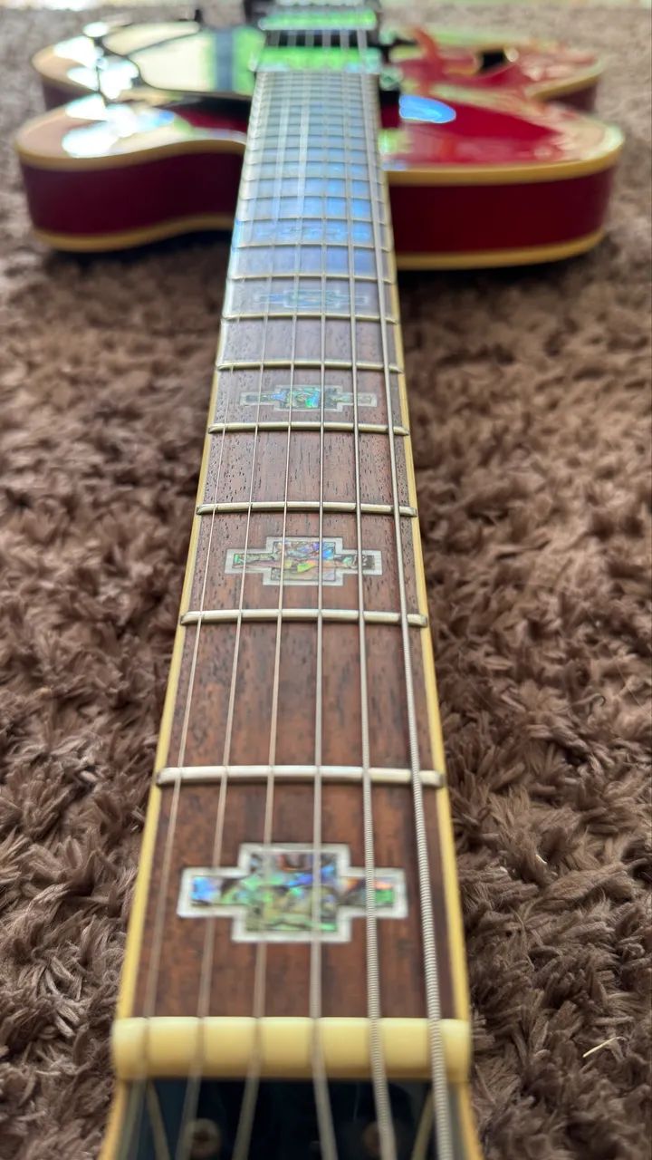 Guitarra Ibanez AFS75T-TRD (Semi Acústica) - Instrumentos musicais