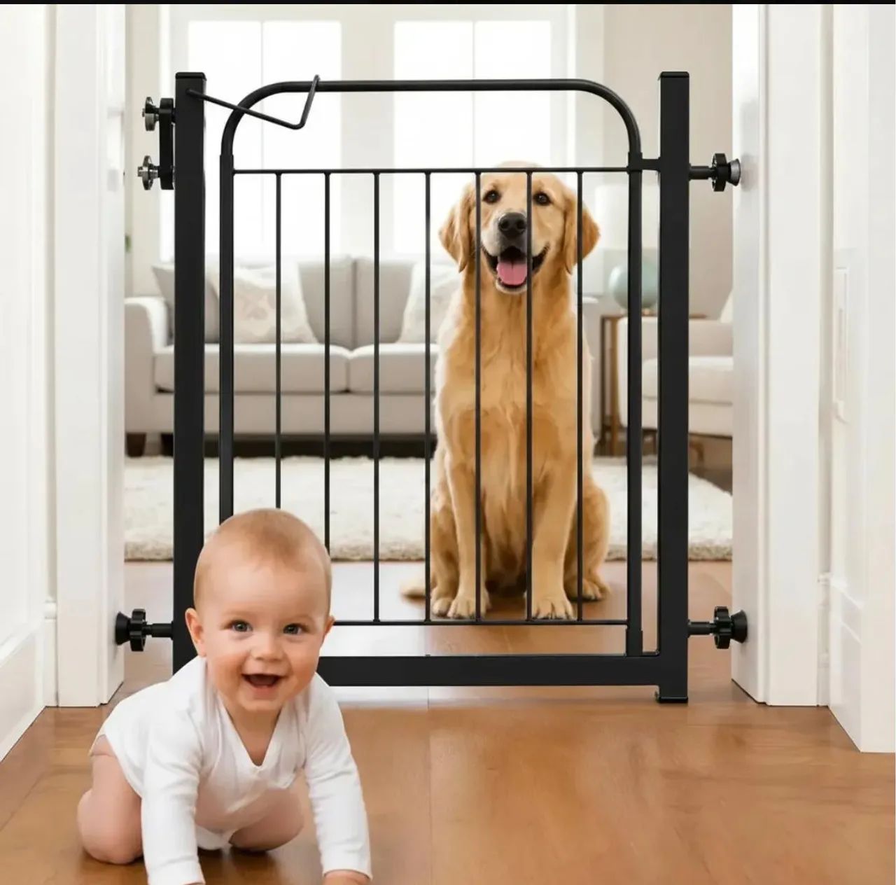 Portão para bebê e cachorro  - Foto 2