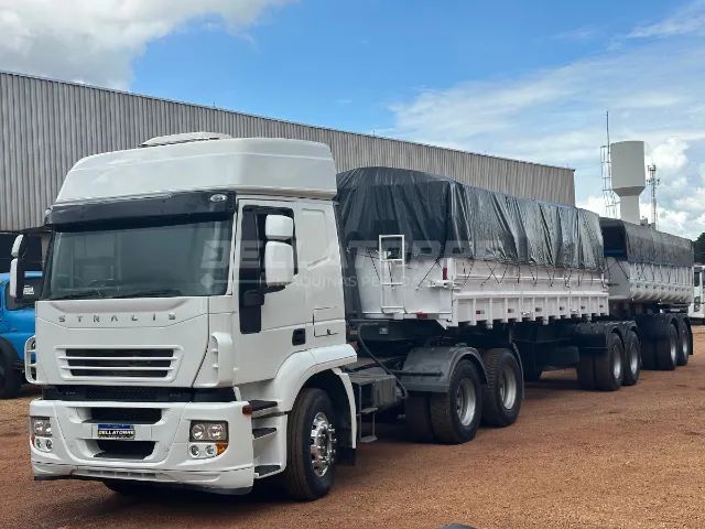 IVECO STRALIS 740 2008 4X4 MANUAL COM BICACAMBA NESTRE IMPECAVEL