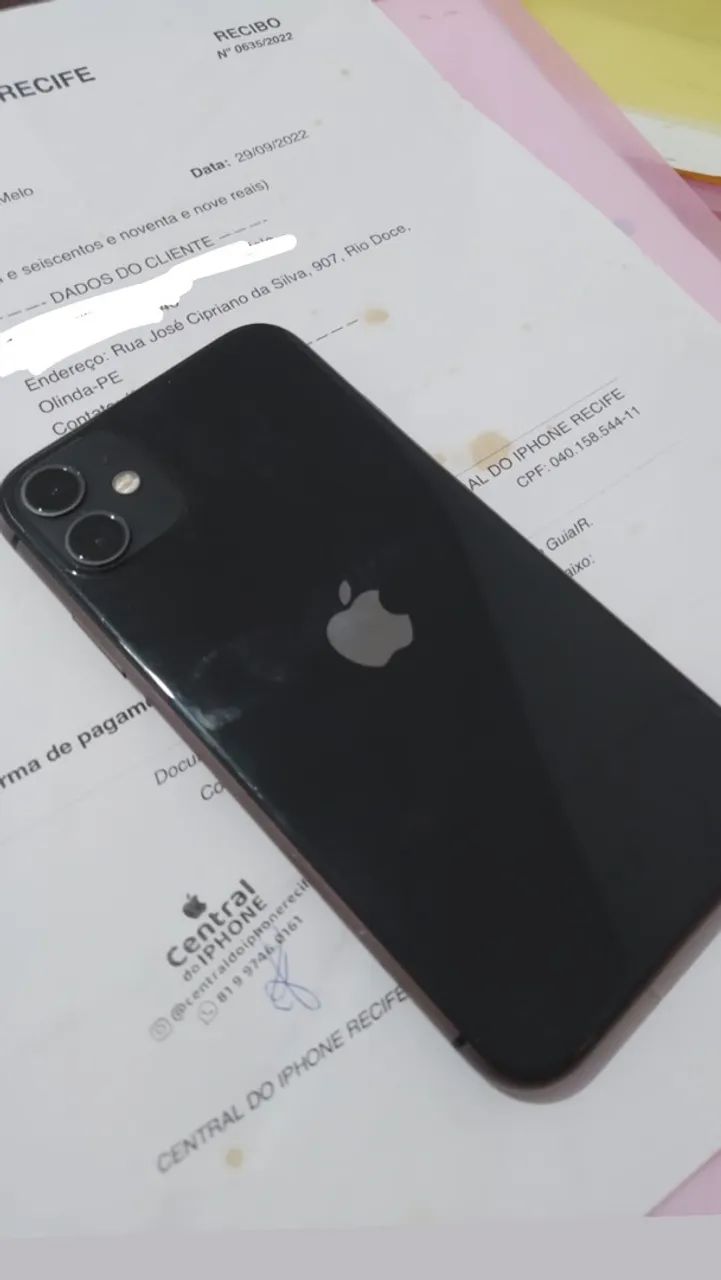 iPhone 11 128Gb semi novo 
