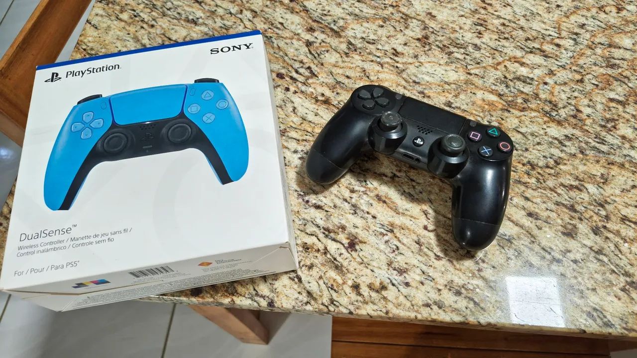 Controle PS5 e PS4 