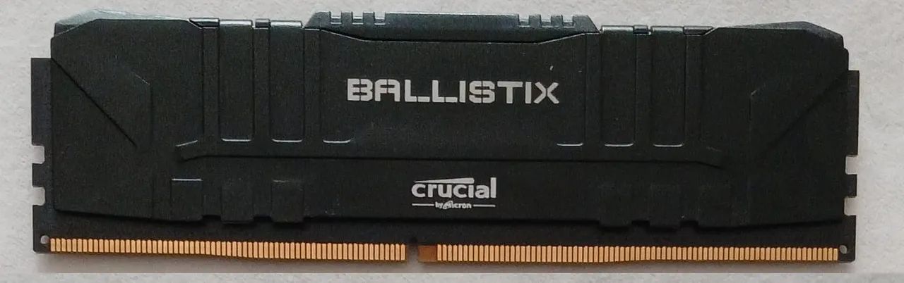 Memória Crucial Ballistix, 8GB, 3200MHz, DDR4, CL16, Preto
