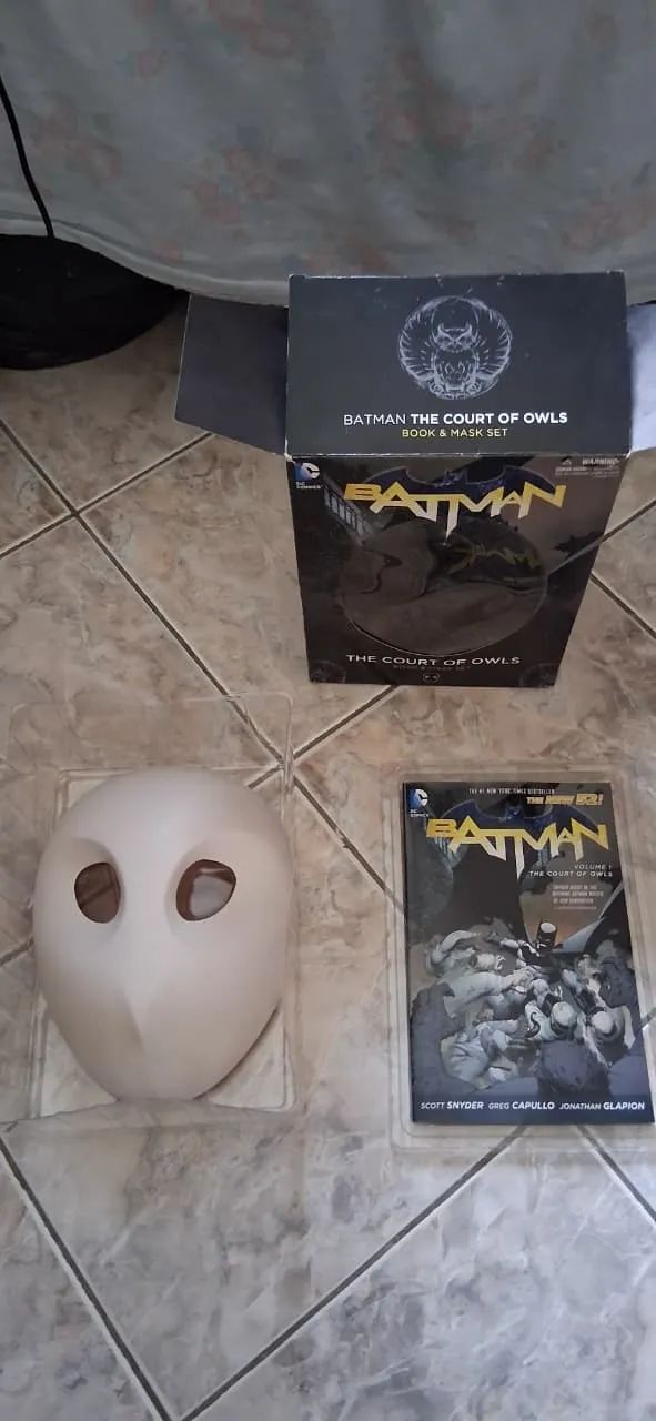 Box batman corte das corujas, com máscara e HQ - Foto 3