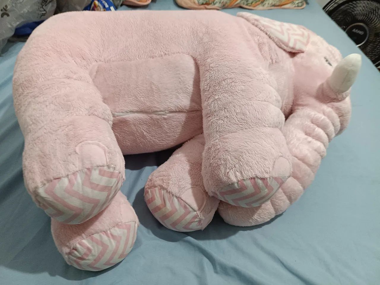Almofada de elefante rosa - Foto 2