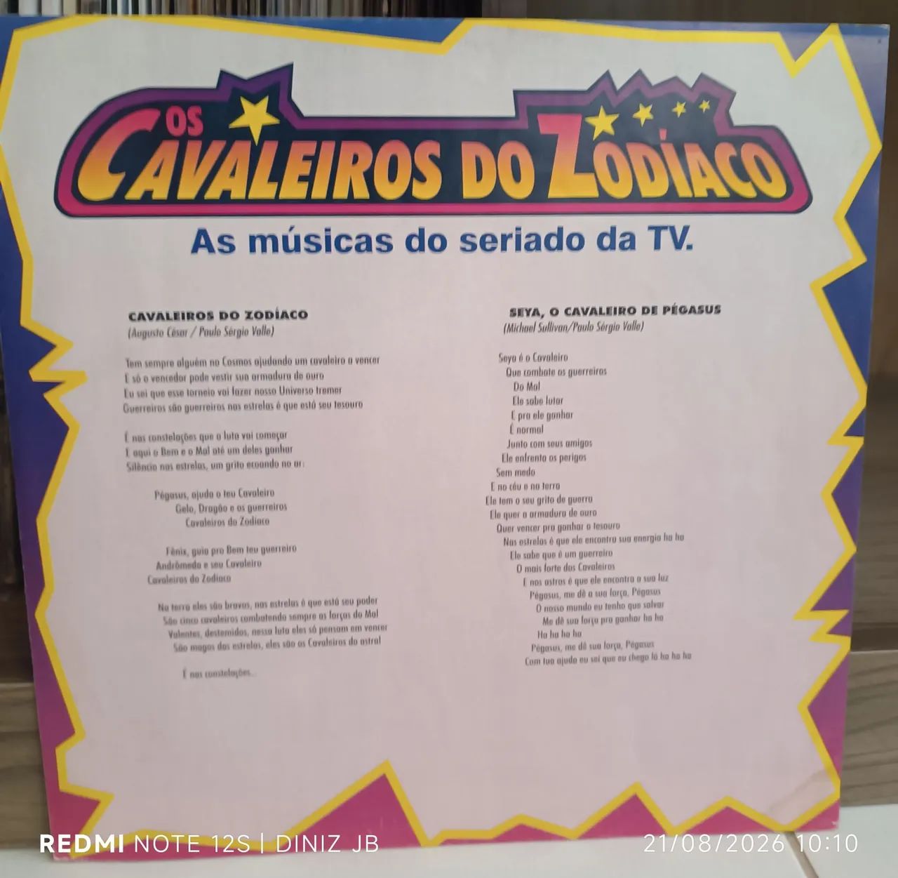 Lp Cavaleiros do Zodíaco  - Foto 4